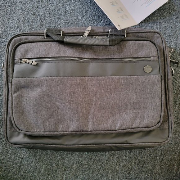 HP Executive Top Load Notebook Laptop Case 15.6" Gray - Picture 2 of 8